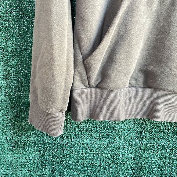Olive Green Puma Hoodie - Picture 4 of 8